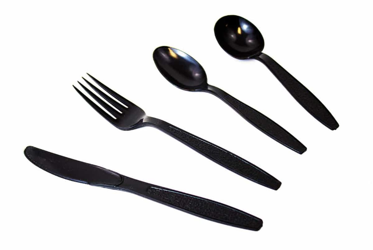 Teaspoon PS Black Heavyweight 1000/Case