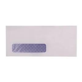 Business Envelope 4.13X9.5 IN White #10 Commercial Flap Gum Closure With Window 500/Box