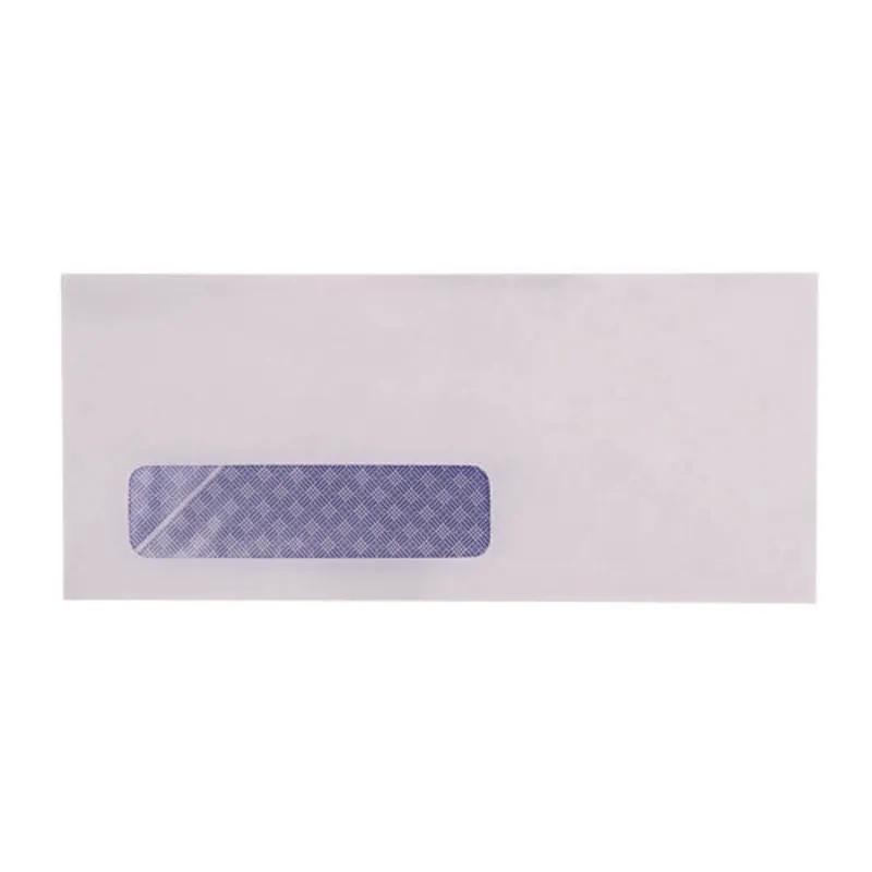 Business Envelope 4.13X9.5 IN White #10 Commercial Flap Gum Closure With Window 500/Box