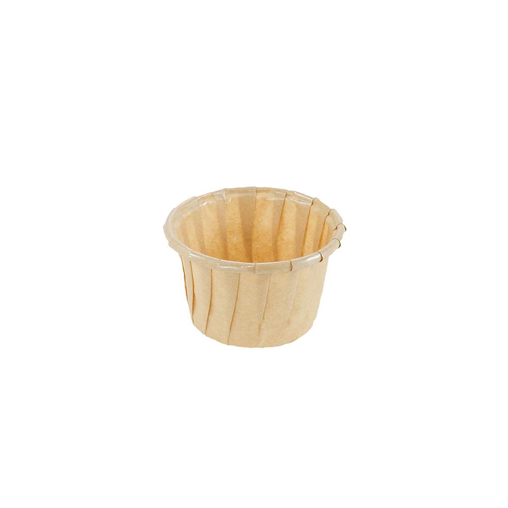 Baking Cup 2.5 OZ 1.75X1.438 IN Kraft 3600/Case