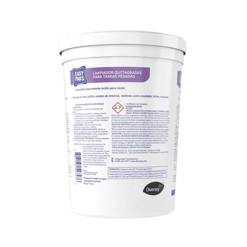 Easy Paks® Cleaner & Degreaser Multi Surface Heavy Duty Powder RTU Heavy Duty 36 Count/Pack 1 Packs/Case 36 Count/Case