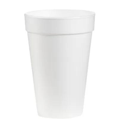 Cup 14-16 OZ Polystyrene Foam White 500/Case