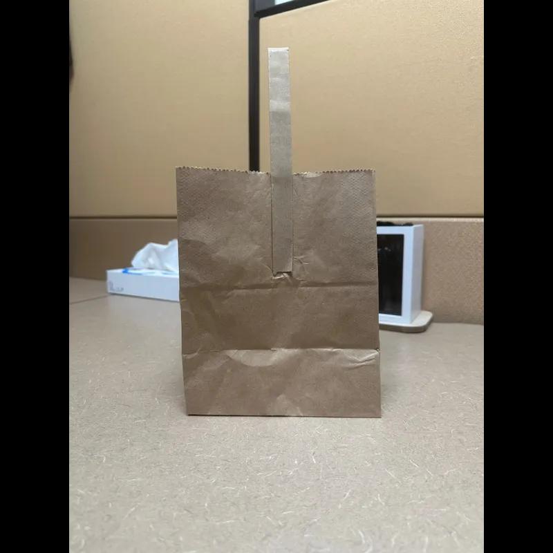 Toter Bag 7# Kraft With Handle 500/Bale