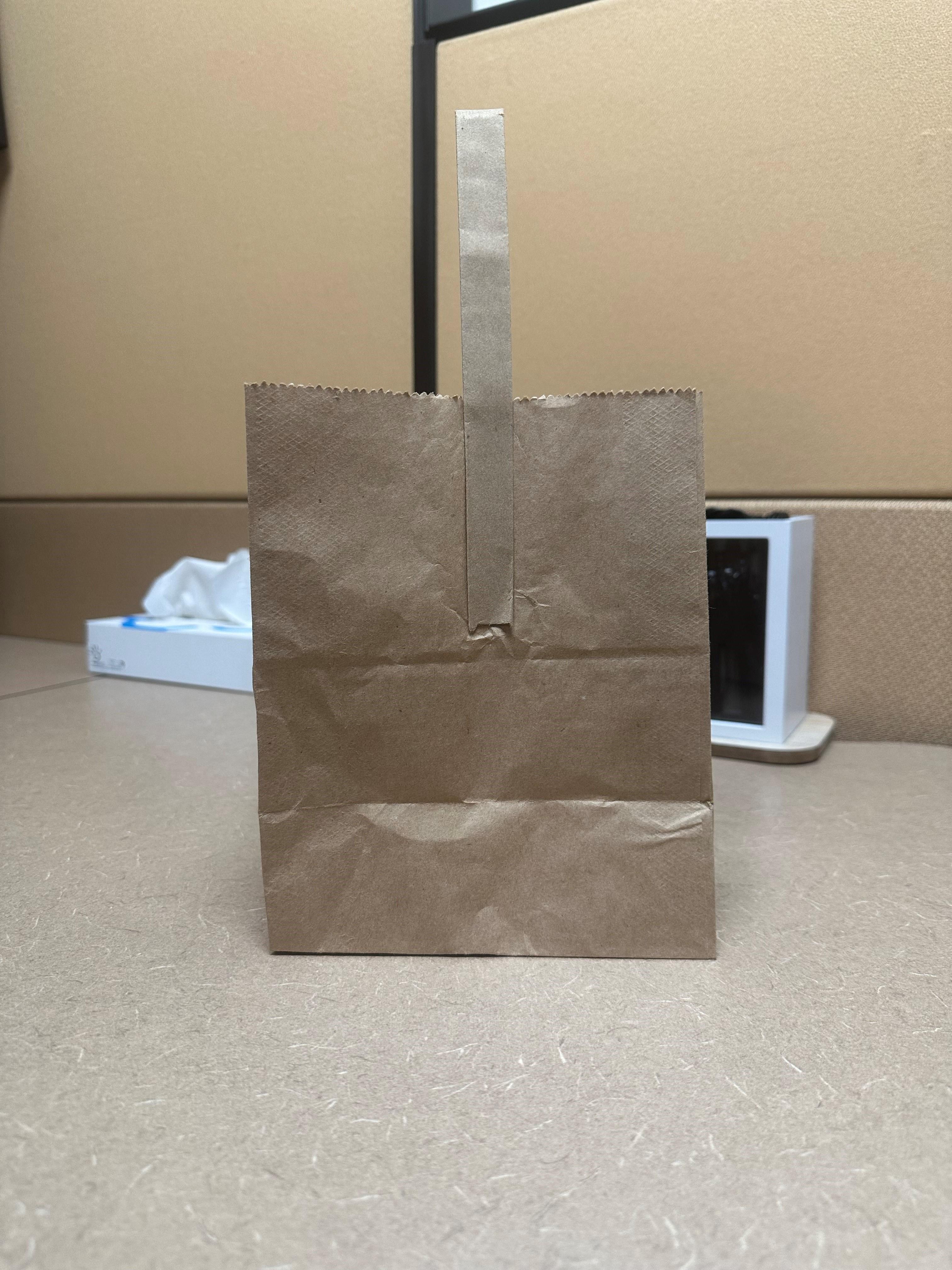 Toter Bag 7# Kraft With Handle 500/Bale