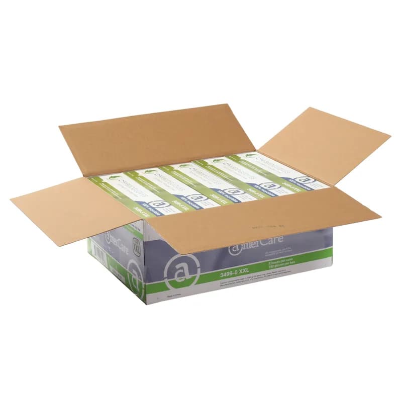 Gloves XXL Clear PE 180 Count/Pack 5 Packs/Case 900 Count/Case