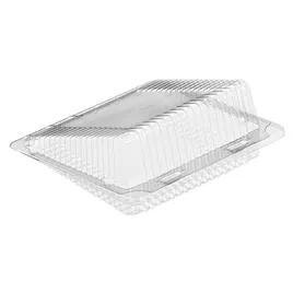 Polar Pak® Cake Slice Hinged Container With Dome Lid 16.87X12.2X3.5 IN PET Clear Square 240/Case