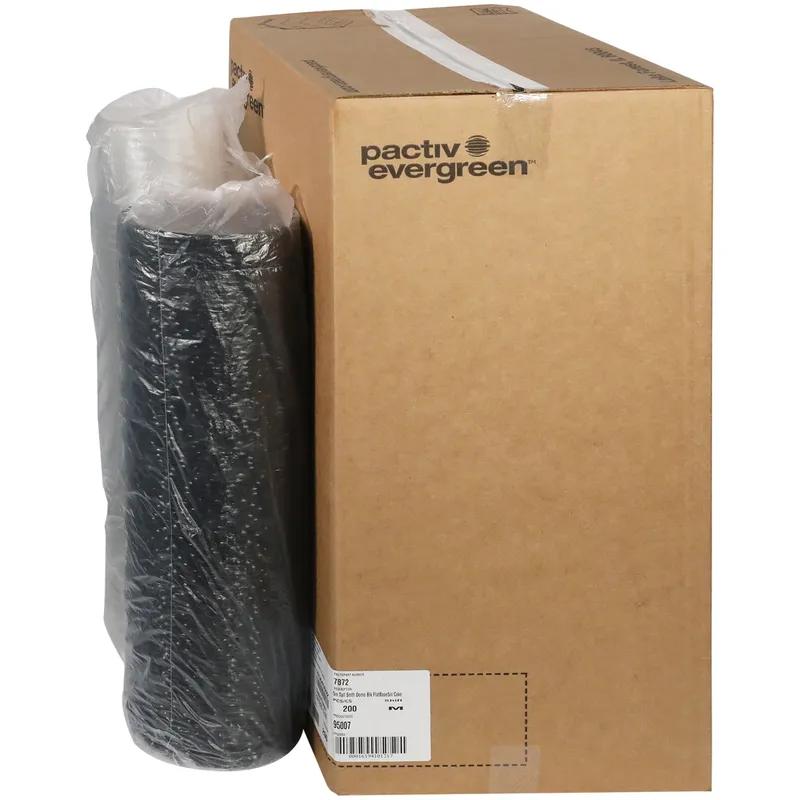 Cake Container & Lid Combo With Dome Lid 6.875X2 IN PET Clear Black Round Smooth 200/Case