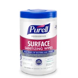 Purell® Pro Surface Sanitizer Food Contact Wipe 110 Count/Pack 6 Packs/Case 660 Count/Case