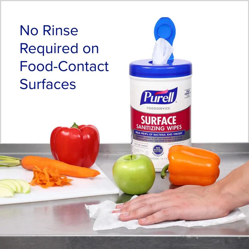 Purell® Pro Surface Sanitizer Food Contact Wipe 110 Count/Pack 6 Packs/Case 660 Count/Case