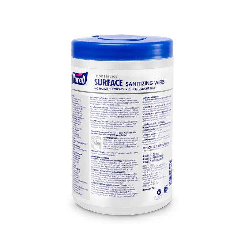 Purell® Pro Surface Sanitizer Food Contact Wipe 110 Count/Pack 6 Packs/Case 660 Count/Case