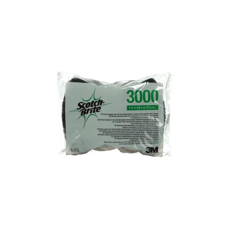 Scotch-Brite™ 3000 Sponge 4.5X2.8 IN Blue Power 20/Case