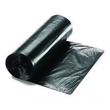 Can Liner 52X75 IN Black Plastic 2MIL Roll 10 Count/Pack 5 Packs/Case 50 Count/Case