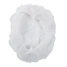 Bouffant Cap 21 IN White PP Pleated Latex Free 100 Count/Pack 10 Packs/Case 1000 Count/Case