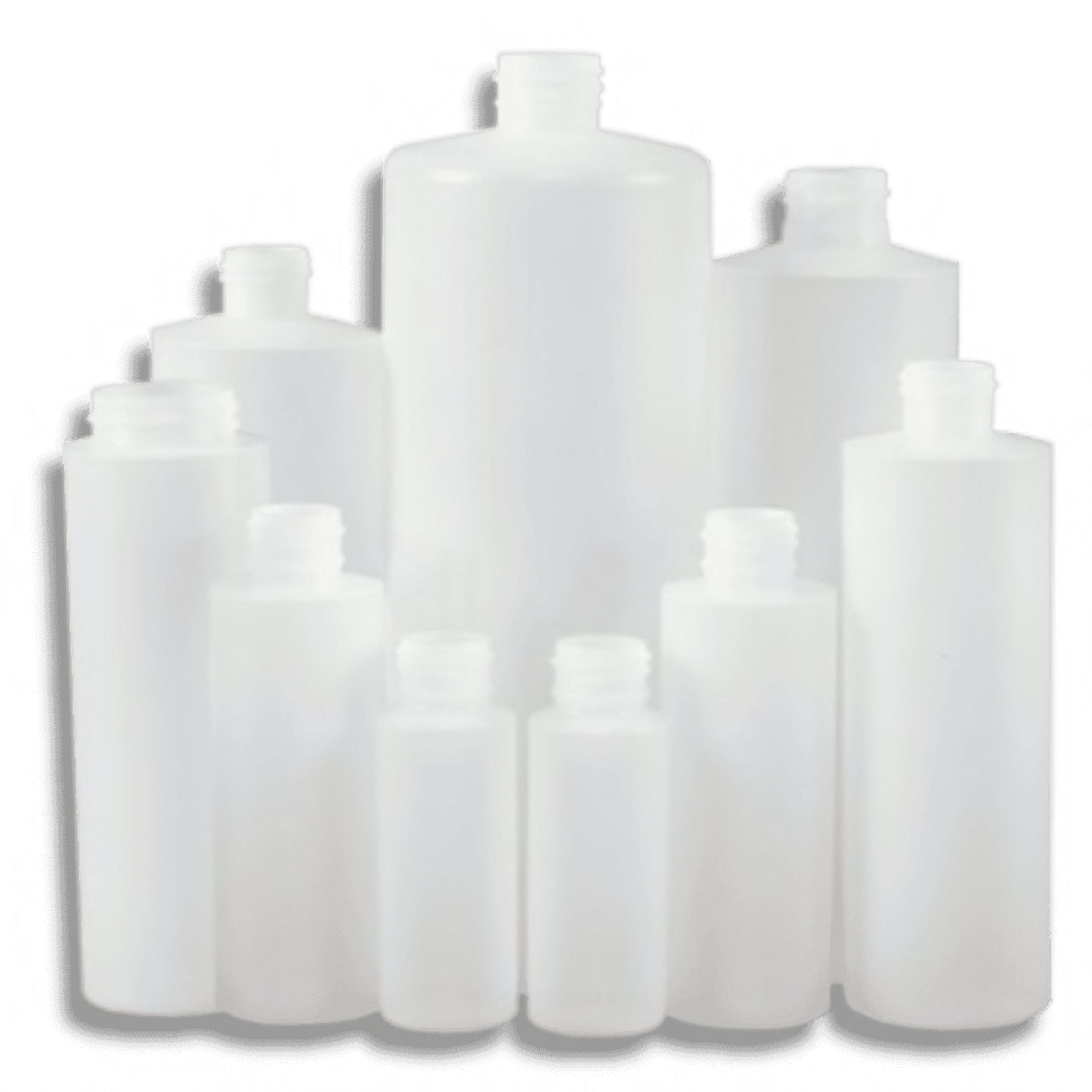 Bottle 8 OZ HDPE Cylinder 1/Each