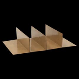 INNOBOX EDGE™ Taco Take-Out Container Insert 4 CT 7.6875X4.6875X1.5625 IN Paper Kraft 500/Case