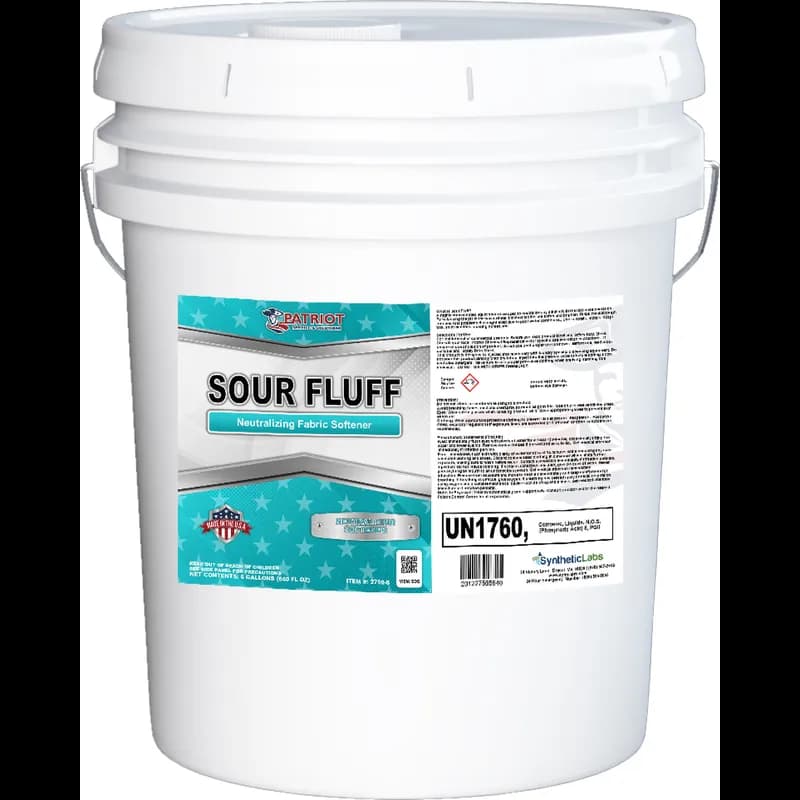 Patriot® SOUR FLUFF Laundry Sour & Softener Laundry Neutralizer 5 GAL 1/Each