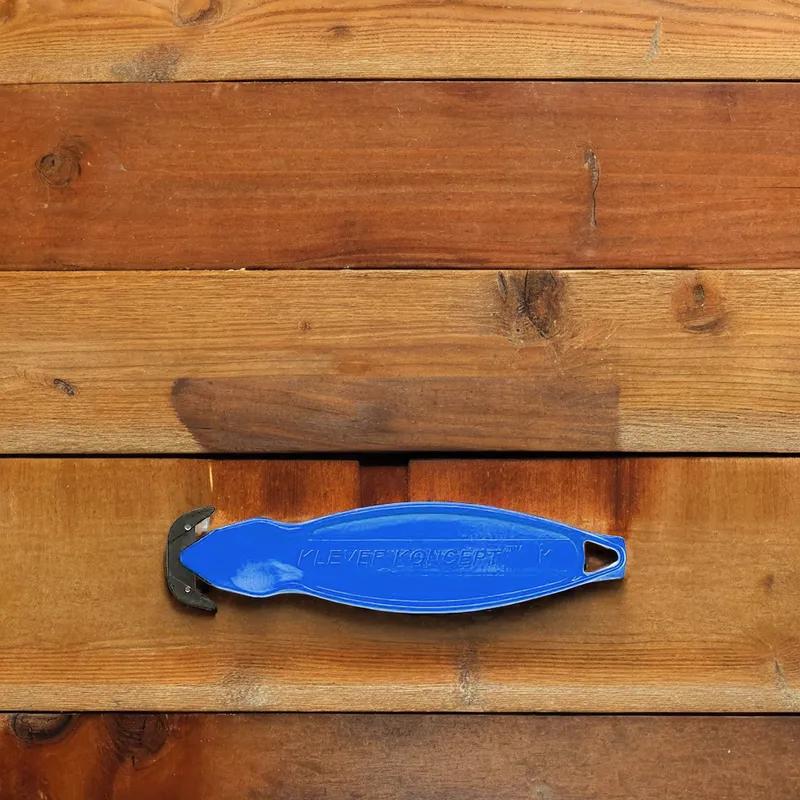 Klever Kutter Koncept Box Cutter Blue 10 Count/Bag 50 Bags/Case