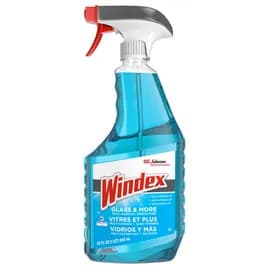 Windex® Fresh Scent Window & Glass Cleaner 32 FLOZ Multi Surface RTU Ammoniated 8/Case