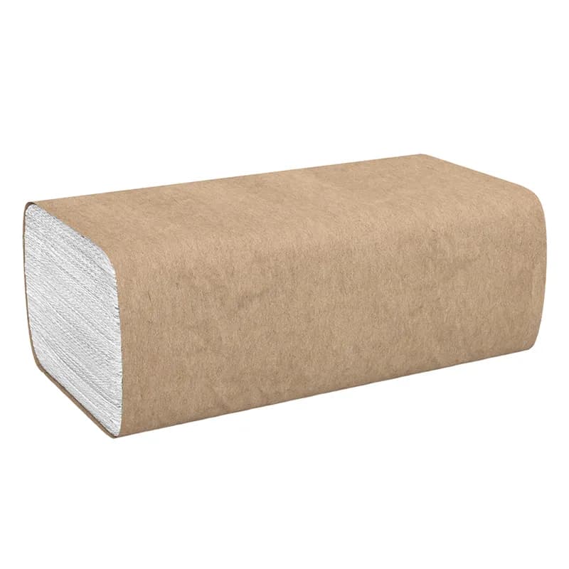 Folded Paper Towel 9X9.4 IN White Single Fold 250 Sheets/Pack 16 Packs/Case 4000 Sheets/Case