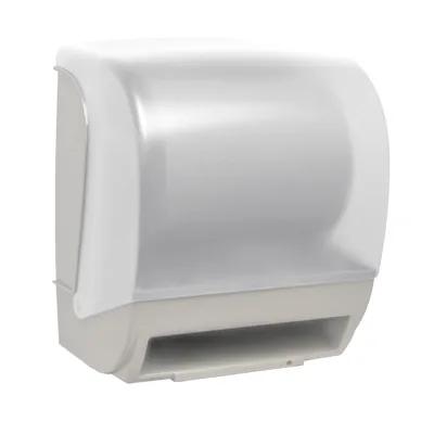 Paper Towel Dispenser 13.21X11.39X8.58 IN Wall Mount White Automatic Electronic 8IN Roll 1.5IN Core Diameter 1/Each