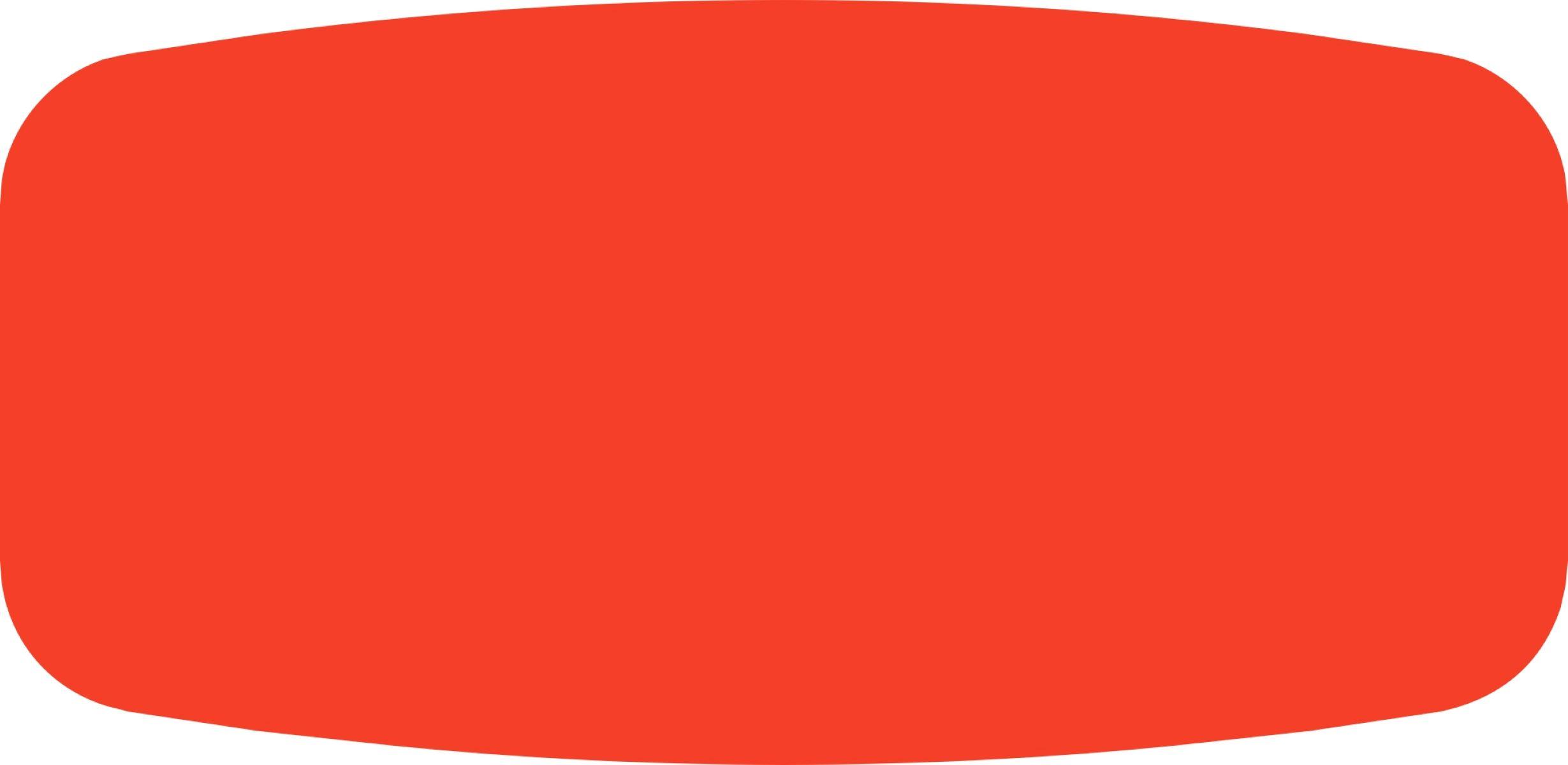 Blank Write In Label 0.625X1.25 IN Red Fluorescent Red Short Oval Write On Dayglo 1000 Count/Roll 50 Rolls/Case