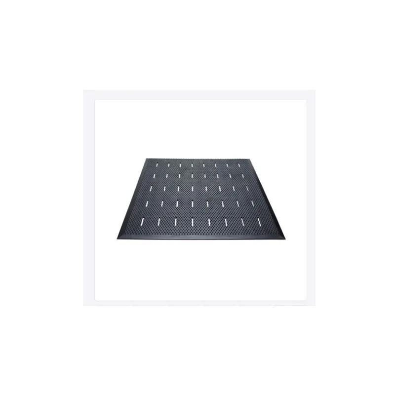 Anti-Fatigue Floor Mat Black Free Flow 1/Each