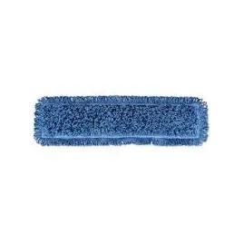 Dust Mop 24X5 IN Blue Microfiber Loop End 1/Each