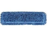Dust Mop 24X5 IN Blue Microfiber Loop End 1/Each