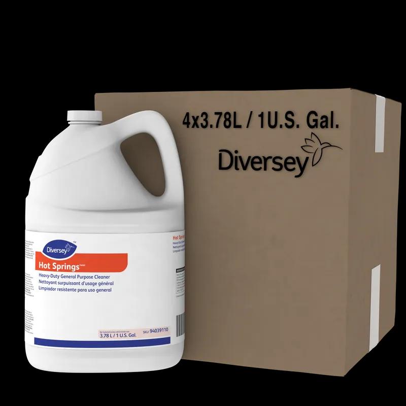 Hot Springs Citrus Scent All Purpose Cleaner 1 GAL Heavy Duty Liquid 4/Case