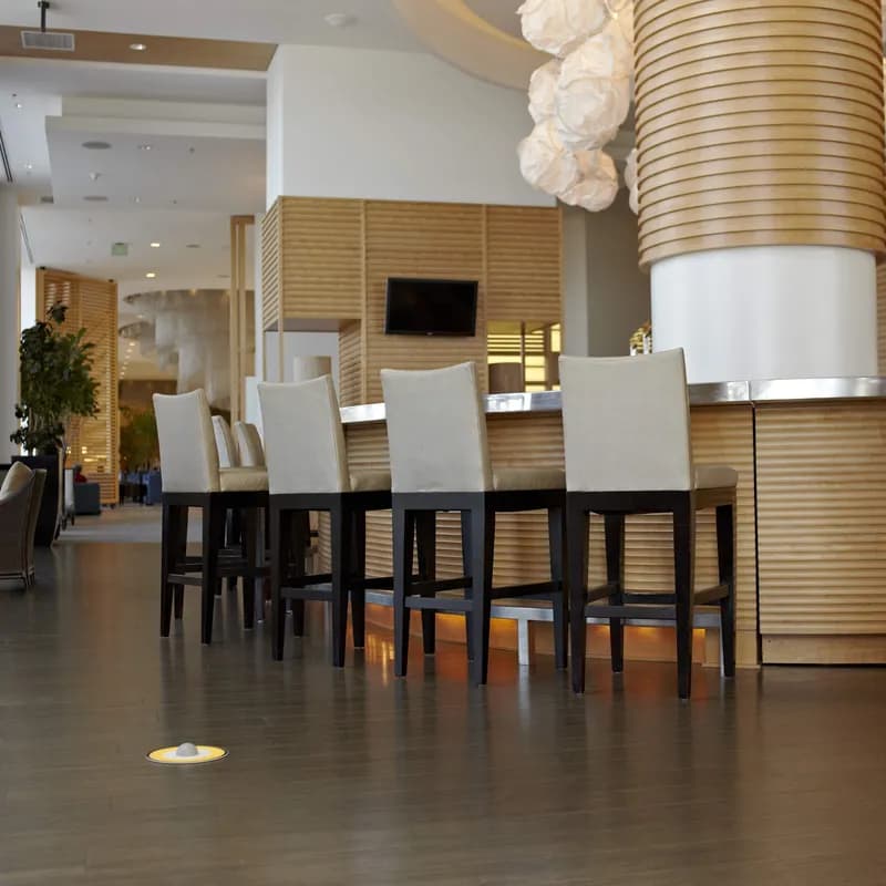 Landfill 1-Stream Trash Can 17.64X8.82X32.48 IN 9 GAL Stainless Half Round Metal With Flat Lid Flat Top Side Open 1/Each