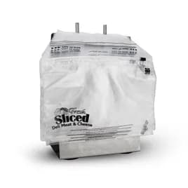 Deli Bag 10X6 IN LDPE With Slide Seal Tamper-Resistant Closure 1000/Case