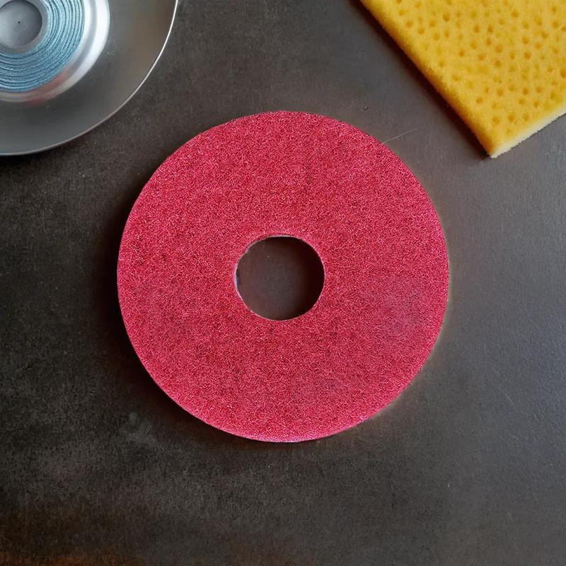 Victoria Bay Buffing Pad 12 IN Red 5/Case