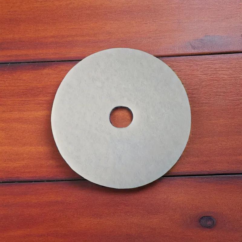 Victoria Bay Polishing Pad 13 IN White 5/Case