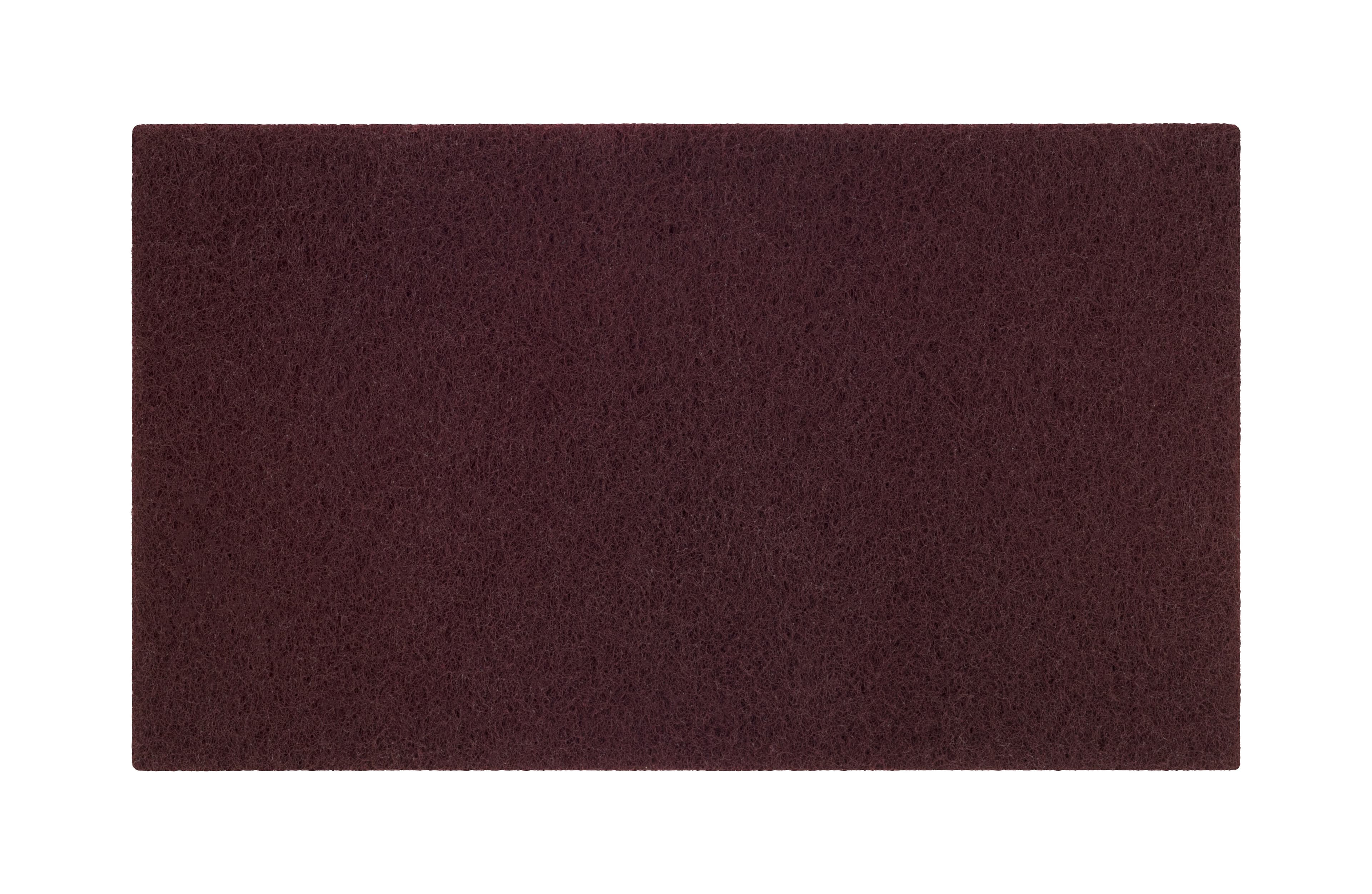 Victoria Bay Scrubbing Pad 14X20 IN Maroon 10/Case