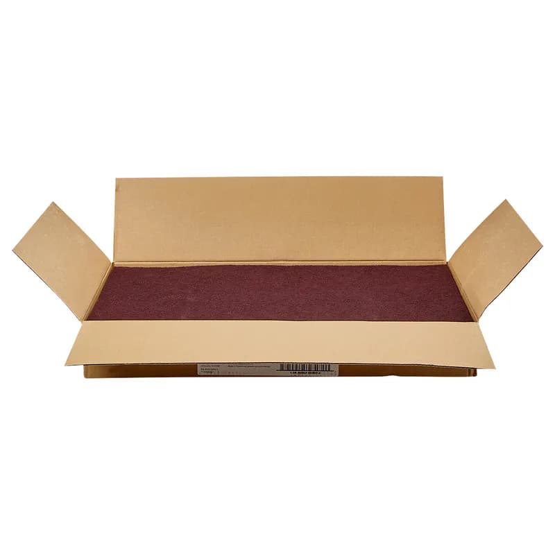 Victoria Bay Scrubbing Pad 14X28 IN Maroon Synthetic Fiber 10/Case