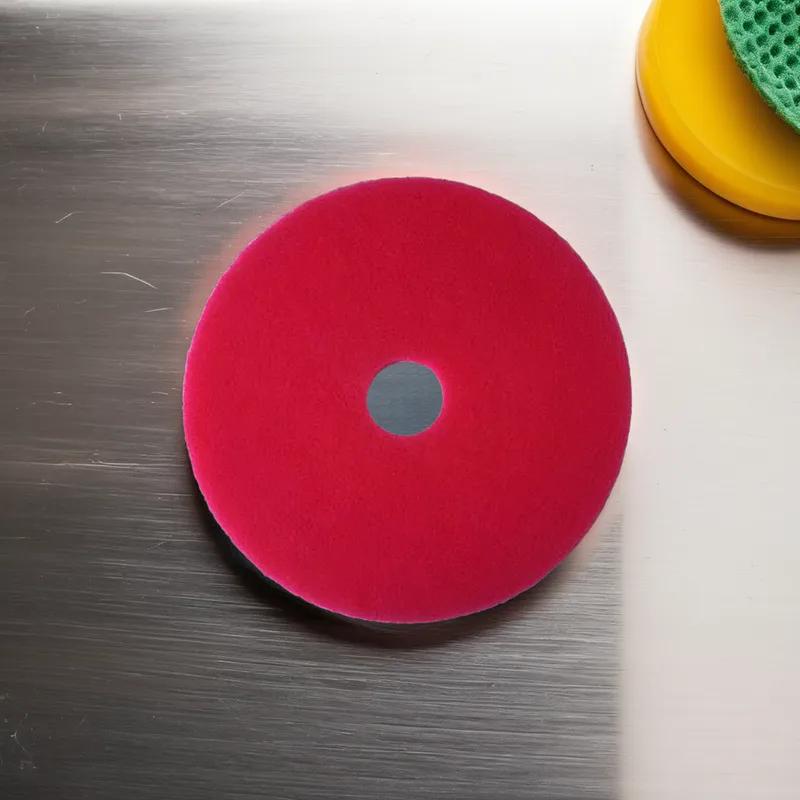 Victoria Bay Buffing Pad 15 IN Red 5/Case