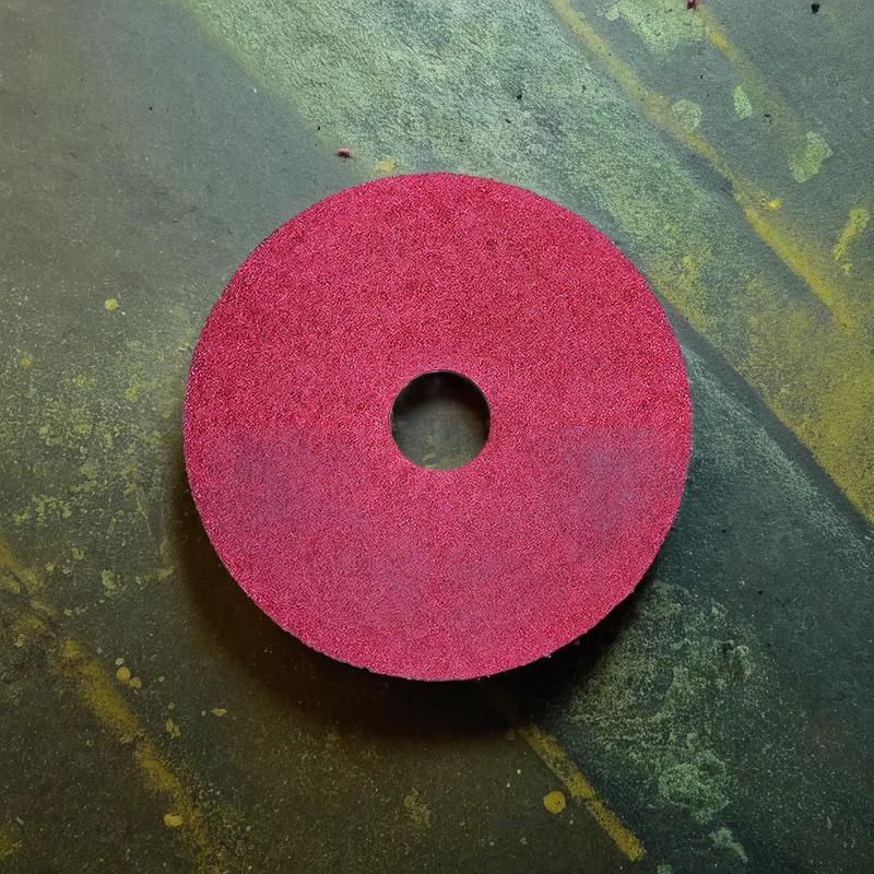 Victoria Bay Buffing Pad 16 IN Red 5/Case