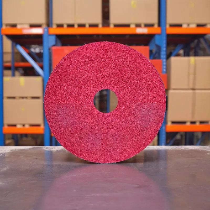 Victoria Bay Buffing Pad 17 IN Red 5/Case