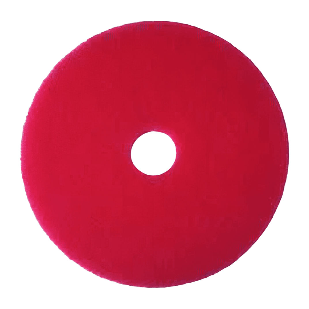 Victoria Bay Buffing Pad 18 IN Red 5/Case