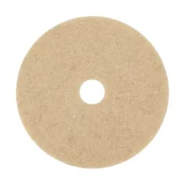 Victoria Bay Burnishing Pad 19 IN Beige Natural Fiber 5/Case