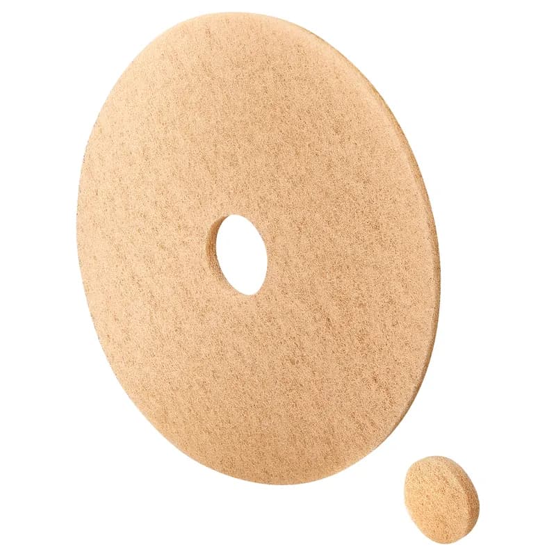 Victoria Bay Burnishing Pad 19 IN Beige 5/Case