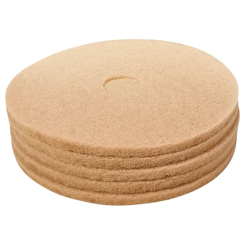 Victoria Bay Burnishing Pad 19 IN Beige 5/Case