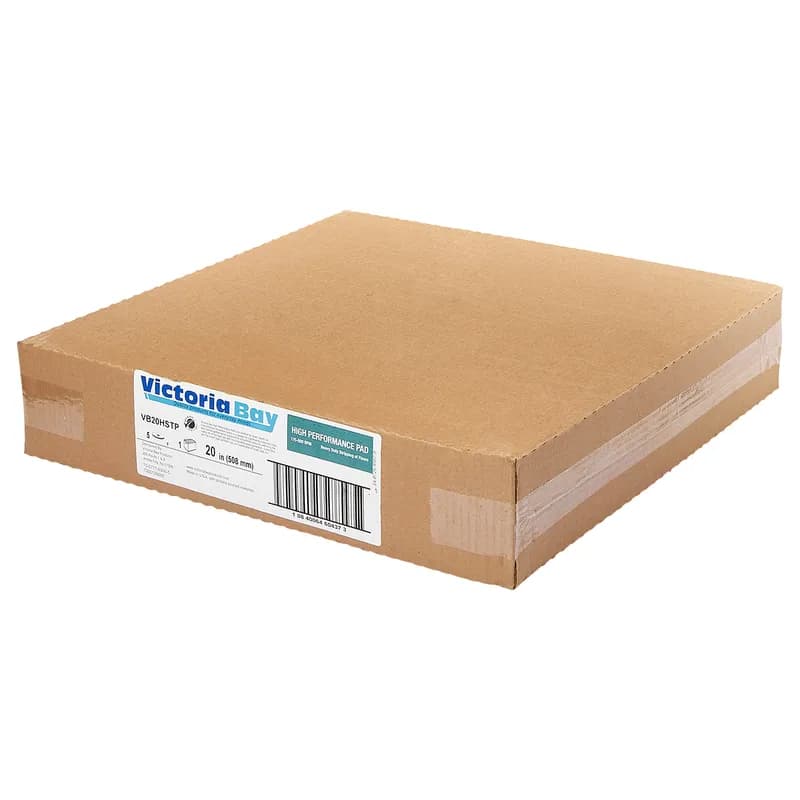 Victoria Bay Stripping Pad 20 IN Black Heavy Duty 5/Case