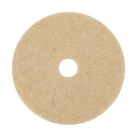 Victoria Bay Burnishing Pad 20 IN Beige Natural Fiber 5/Case