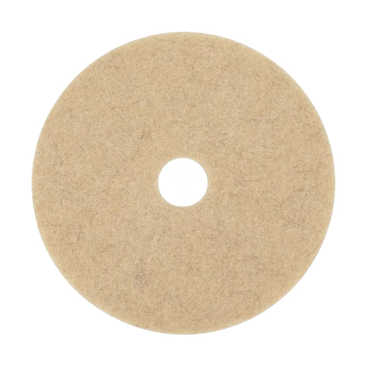 Victoria Bay Burnishing Pad 20 IN Beige Natural Fiber 5/Case
