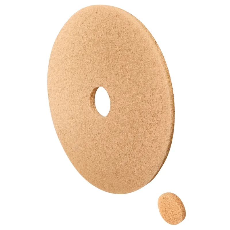 Victoria Bay Burnishing Pad 20 IN Tan 5/Case