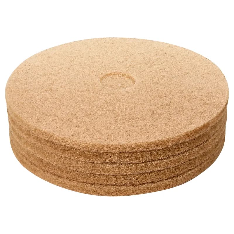 Victoria Bay Burnishing Pad 20 IN Tan 5/Case