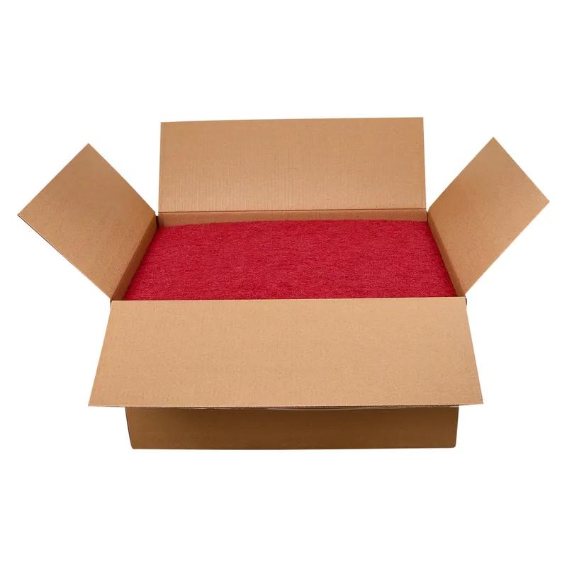 Victoria Bay Buffing Pad 20X14 IN Red 10/Case