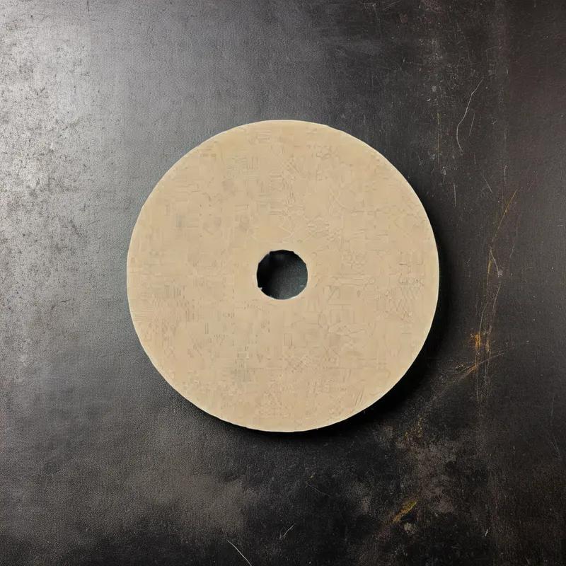 Victoria Bay Burnishing Pad 21 IN Beige Natural Fiber 5/Case