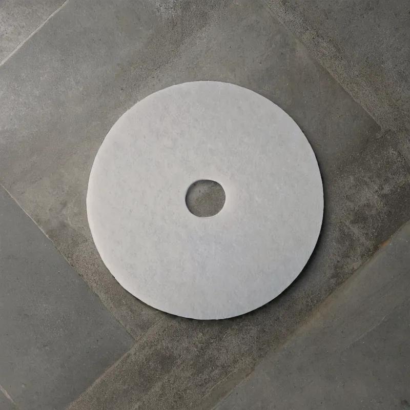 Victoria Bay Burnishing Pad 21 IN White 5/Case